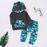 Cute cat print set - Almoni Express