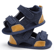 Denim baby Velcro sandals toddler shoes baby shoes - Almoni Express