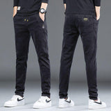 Denim Stretch Casual Men's Trousers Thin - AL MONI EXPRESS