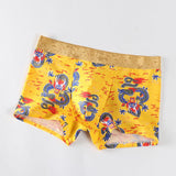 Dragon print boxer shorts - Almoni Express