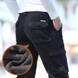 Battlefield Jipu Winter Plush Overalls Casual Pants Men