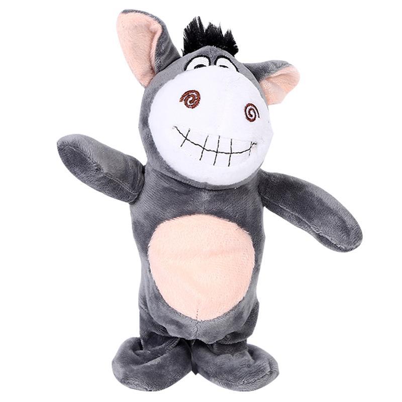 Electronic Robot Donkey Remote Control Kids Plush Toy Speak /walk/sing - Almoni Express