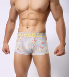 Elk Mid Waist Boxer Pants Men Panties Men - Almoni Express