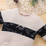 European And American Knitted Stitching Sports Children's Clothing - Almoni Express