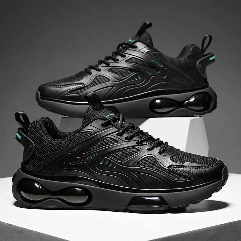 Fashion Cushion Shoes Men Outdoor Lightweight Breathable Sneakers Casual Running Sports Shoes - AL MONI EXPRESS