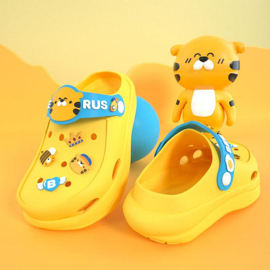 Fashion Cute Children Cartoon Simple Slippers - Almoni Express