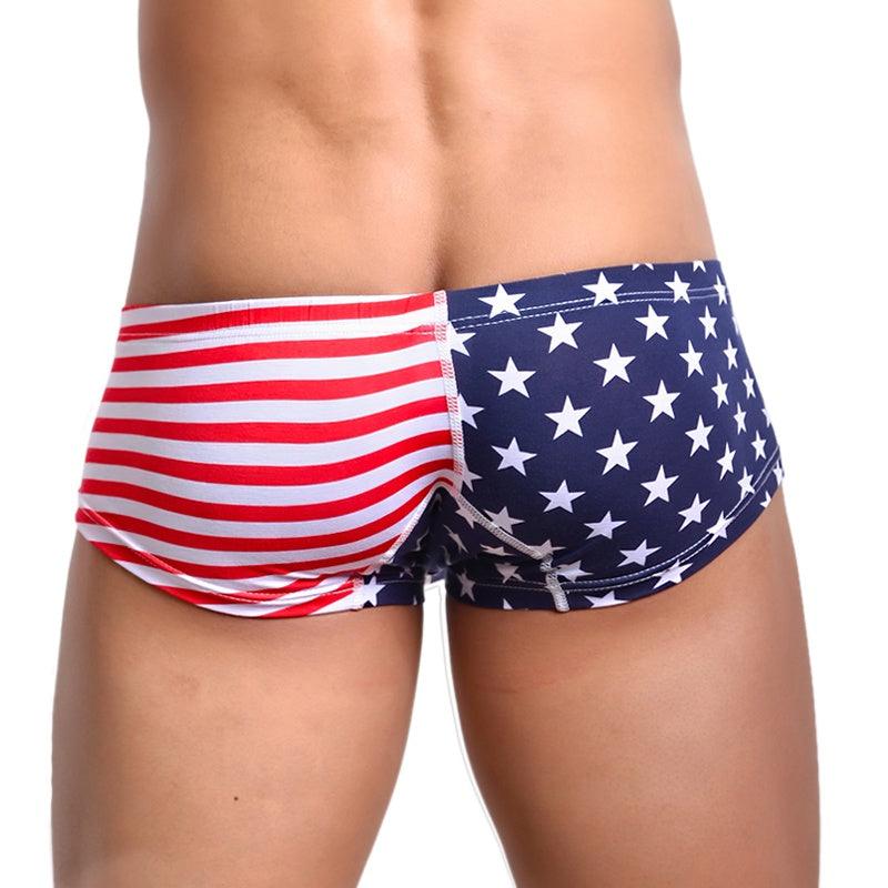 Flag printed shorts - Almoni Express