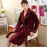 Flannel pajamas Hotel bathrobe - Almoni Express