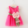 Foreign children new summer sleeveless dress baby girls gauze princess dress baby Korean clothing - Almoni Express