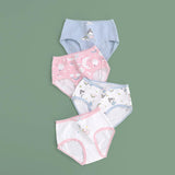 Girls' Underwear Children's Briefs Pure Cotton - Almoni Express