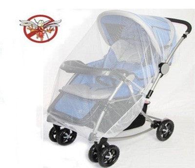 Increase baby stroller nets Baby stroller encryption full cover nets General dustproof and anti-mosquito - Almoni Express