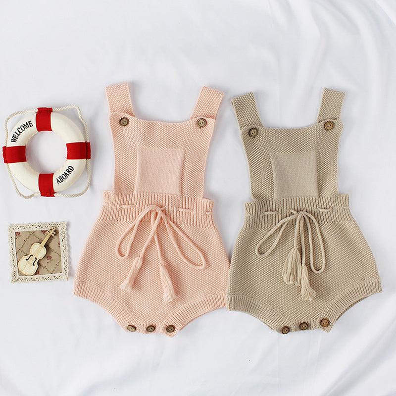 Knitted woolen jumpsuit for babies and toddlers - Almoni Express