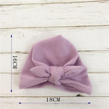 Knot Bow Baby Headbands Toddler Headwraps 6m-18m Baby Turban - Almoni Express