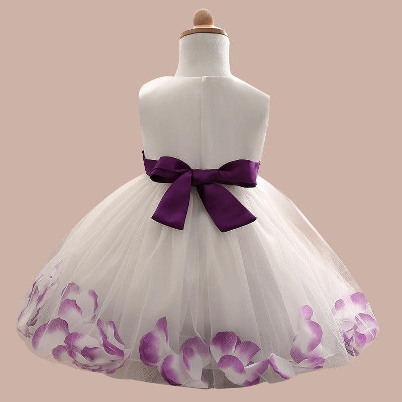 Korean High Grade Autumn Children, Fluffy Dress, Princess Dress, Infant, Full Year Old, Full Dress, Factory Direct Sales - Almoni Express