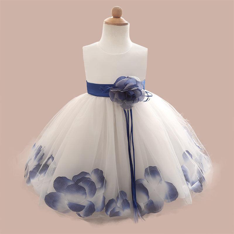 Korean High Grade Autumn Children, Fluffy Dress, Princess Dress, Infant, Full Year Old, Full Dress, Factory Direct Sales - Almoni Express