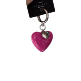 Large Particle Heart Keychain Pendant Package Pendant - Almoni Express
