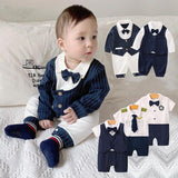 Male Baby Full Moon Dress One Hundred Days Banquet One-year-old Suit - Almoni Express