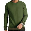 Men's Long-sleeved T-shirt Round Neck Sweater - AL MONI EXPRESS