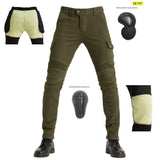 Men's Motorcycle Elastic Drop-resistant Multi-bag Cycling Pants - AL MONI EXPRESS