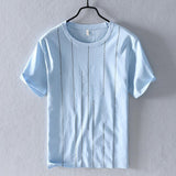 Men's striped T-shirt - AL MONI EXPRESS