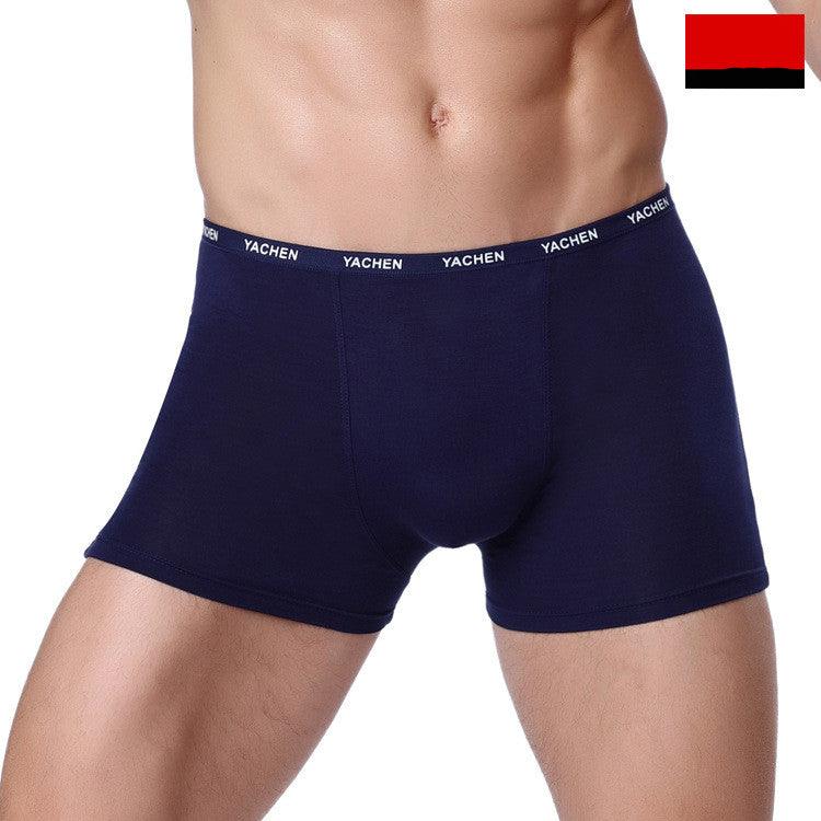 Men's Underwear Men's Boxer Briefs Bamboo Fiber Modal Men's Underwear - Almoni Express