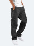 Men's Workwear Drawstring Multi-pocket Casual Pants - AL MONI EXPRESS