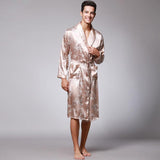 men silk robe - Almoni Express