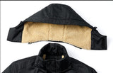 Mens Cotton-padded Trendy Outdoor Jacket - Almoni Express