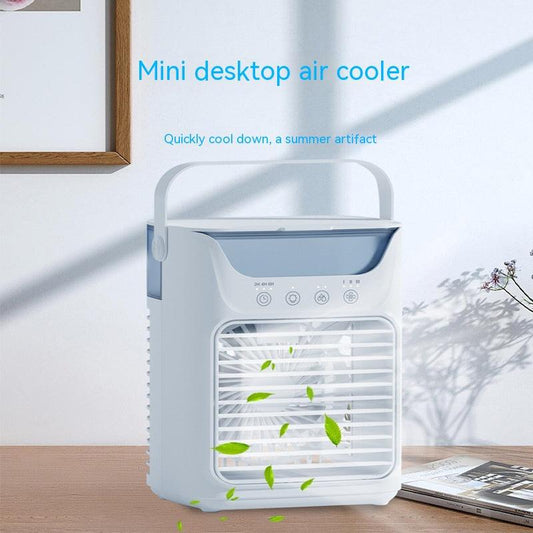 Mini Convenient Household Desk Air Cooler Three-gear Adjustment - Almoni Express