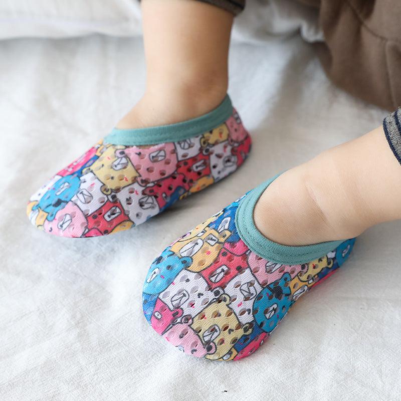 New Baby Girls First Step Shoes Baby Spring Summer Mesh Baby Shoes - Almoni Express