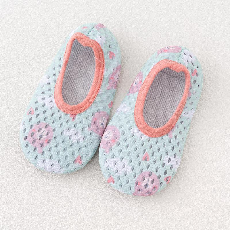 New Baby Girls First Step Shoes Baby Spring Summer Mesh Baby Shoes - Almoni Express