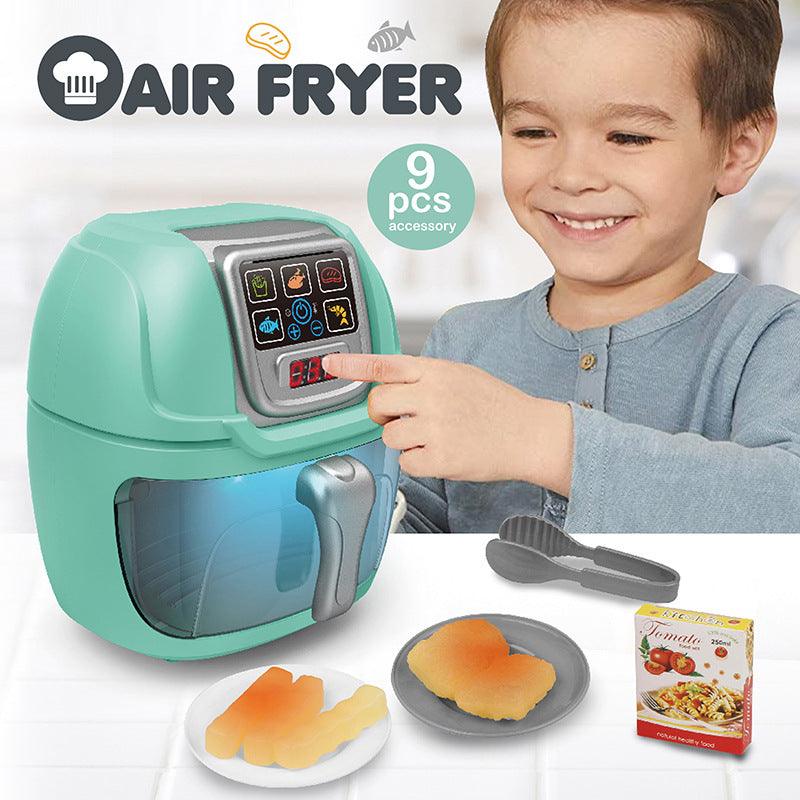 New Children Play House Kitchen Simulation Toy Air Fryer - AL MONI EXPRESS