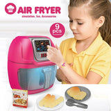 New Children Play House Kitchen Simulation Toy Air Fryer - AL MONI EXPRESS