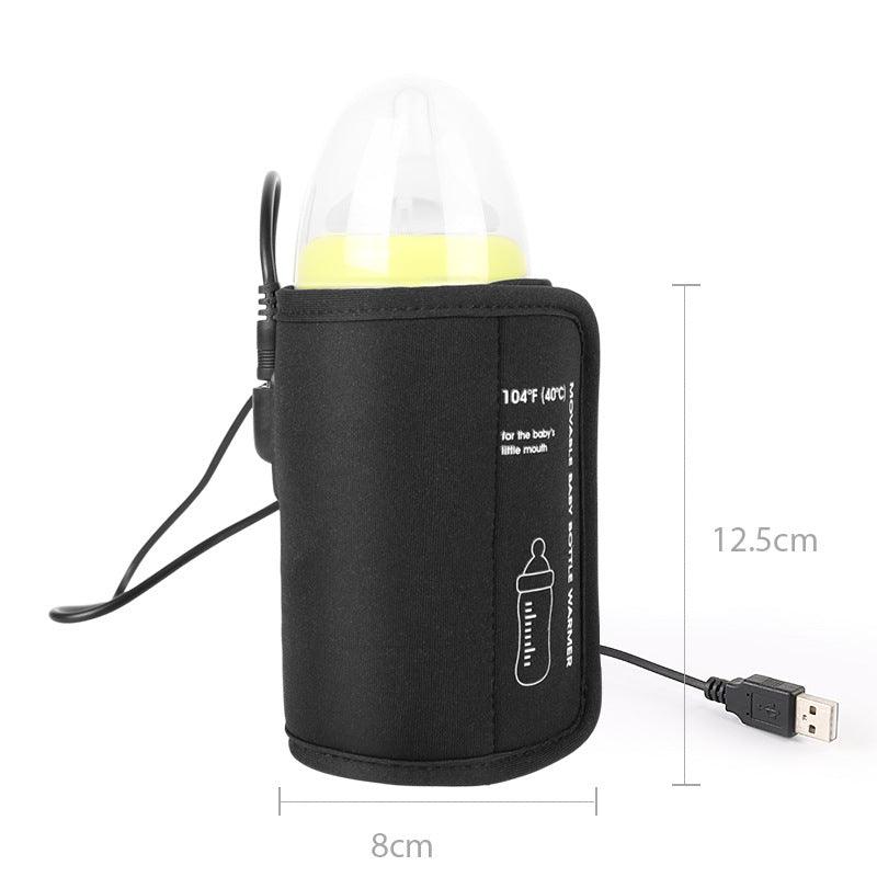 New Cross-Border Constant Temperature Car USB Baby Bottle Warmer Outdoor Portable Portable Baby Bottle Warmer - Almoni Express