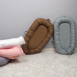 New solid color crib bed - Almoni Express