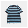 New Striped Short Sleeve Retro Striped Men - AL MONI EXPRESS