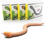 Novelty Remote Control Snake Rattlesnake Animal Trick Terrifying Mischief Toy - Almoni Express