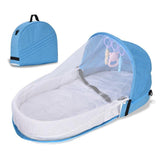 Portable Crib Nest Folding Movable Newborn Cushion Bed Anti-pressure Protection - Almoni Express