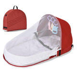 Portable Crib Nest Folding Movable Newborn Cushion Bed Anti-pressure Protection - Almoni Express