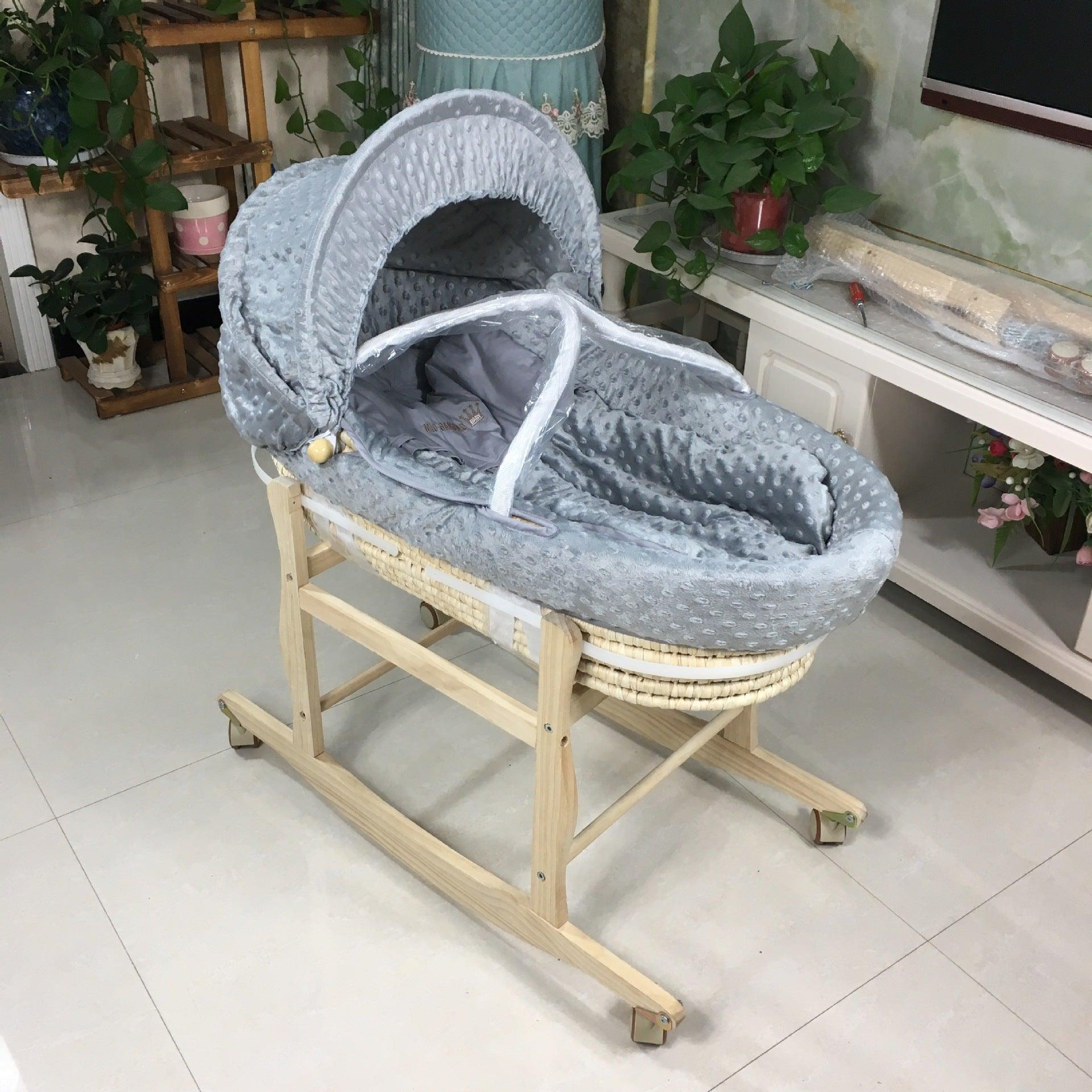 Portable Multifunctional Cradle Bed Send Mosquito Net Mat - Almoni Express