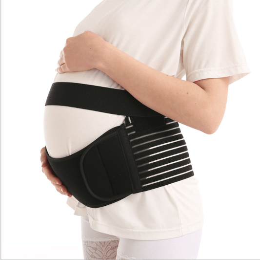 Pregnant Belly Support Belt Velcro Breathable Relief Waist Support Belt Adjustable Tire Belt Cross-Border - Almoni Express