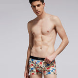 Pure cotton youth trend modal boxer briefs - Almoni Express