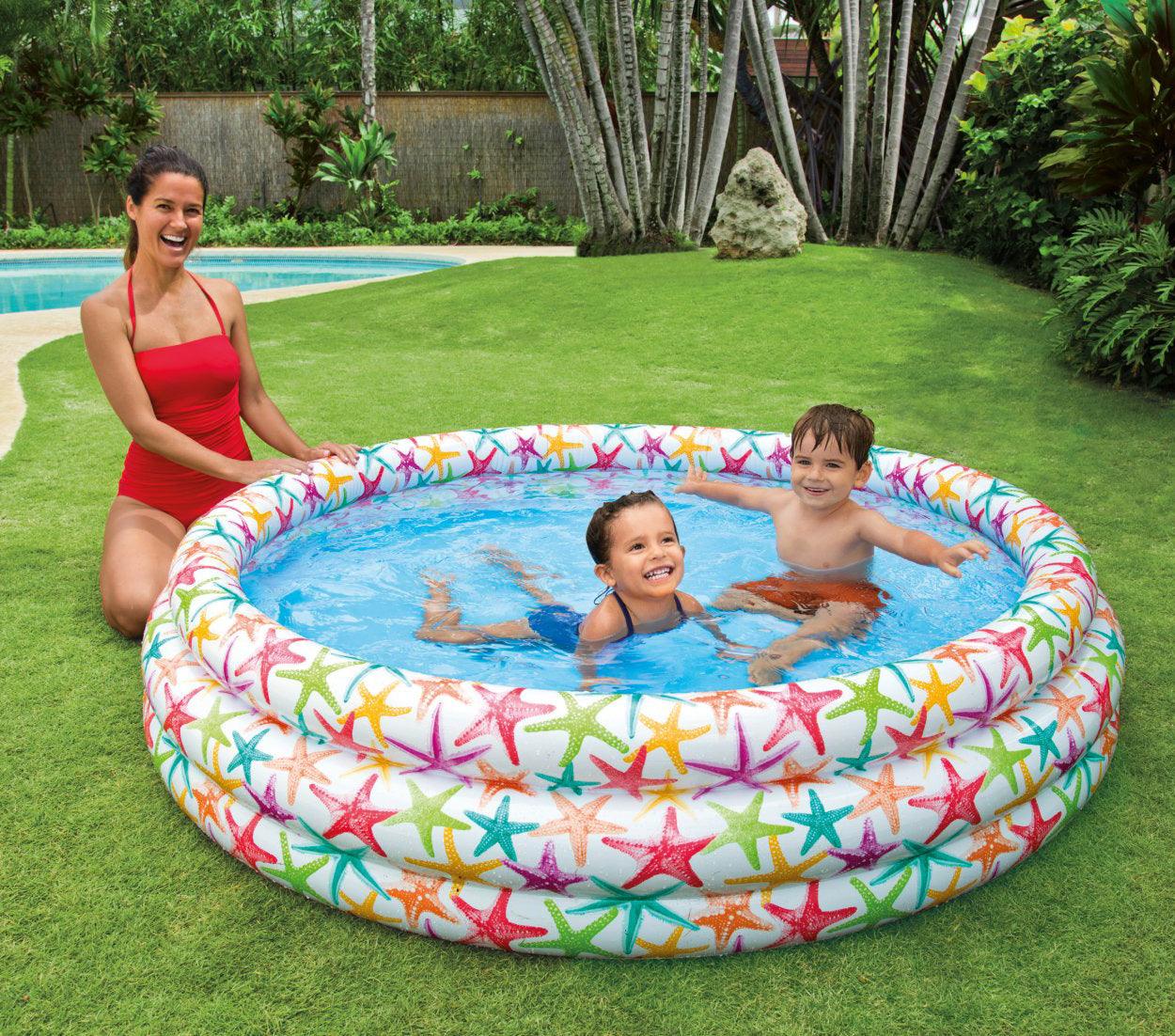 Round Inflatable Pool for Baby Swimming Bathing - Almoni Express