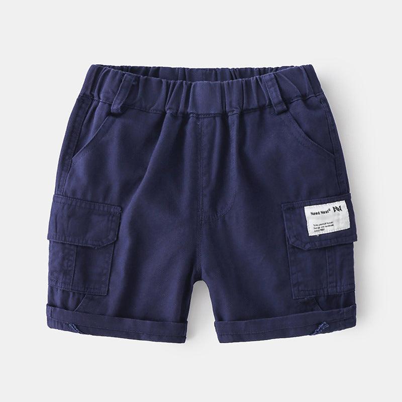 Small And Medium-Sized Children Wear Shorts, Baby Five-Point Pants, Summer Tide Pants - Almoni Express