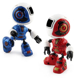 Smart Mini Alloy Robot Induction Light And Music Spaceman Toy - Almoni Express