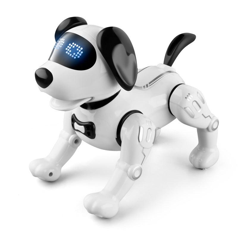 Smart Remote Control Robot Dog Children's Early Educational Toy Parent-Child Puzzle Interaction Electronic Pet Sing Dog Kid Gift - Almoni Express