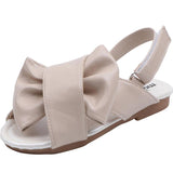 Soft Sole Fashion 1-3 Years Old Bow Princess Shoes For Kids - Almoni Express