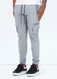 Sports Casual Slim-fit Cargo Pants With Large Pockets - AL MONI EXPRESS