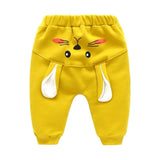 Spring And Autumn Baby High-waist Belly Protecting Trousers - Almoni Express