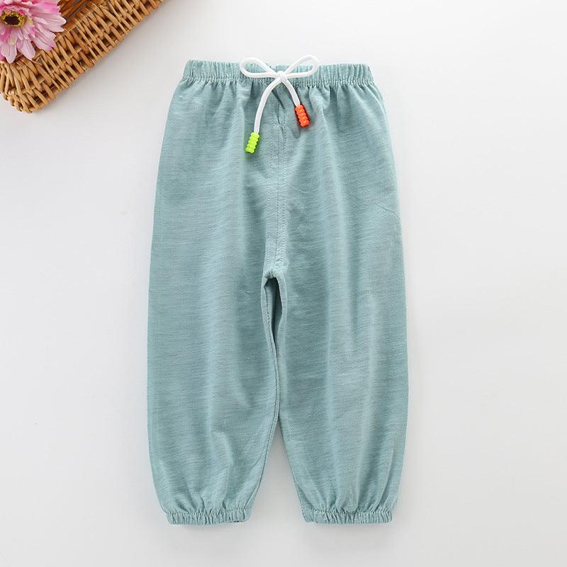 Spring And Summer New Children'S Mosquito Pants, Boys And Girls, Infants, Korean Version Of Bloomers, Thin Loose Trousers - Almoni Express